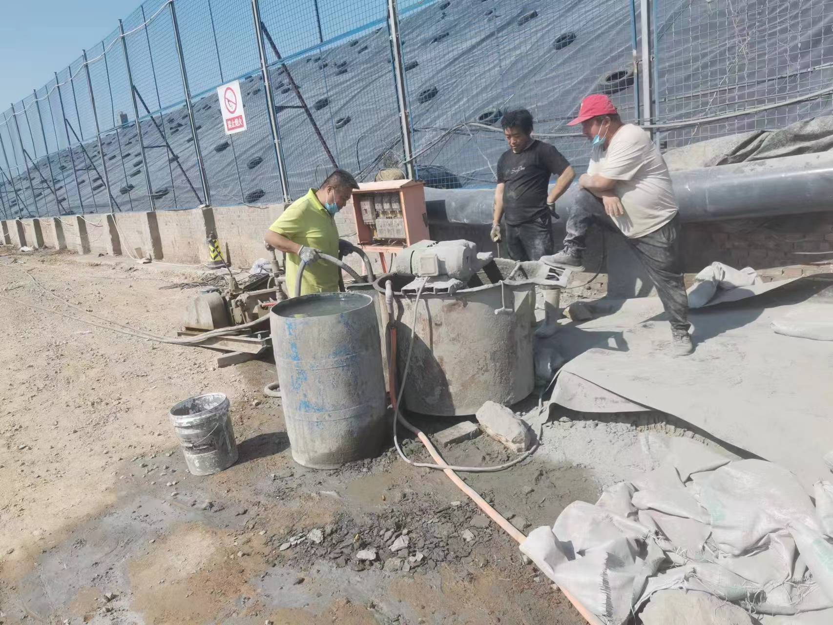 申扎袖阀管注浆